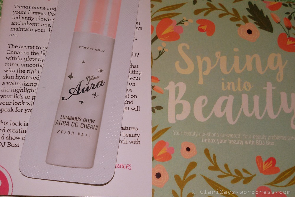 Spring into Beauty with BDJ April Box